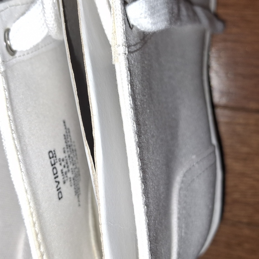 H&M White Women's High-Top Sneakers - Picture 4 of 9